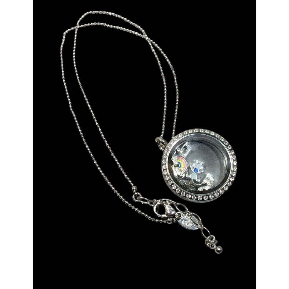 Origami Owl Daughter Dance Floating Locket Charm Necklace